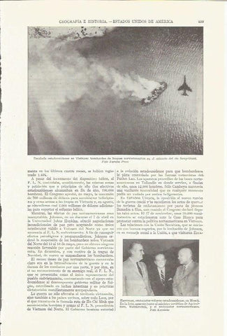 LAMINA ESPASA 35814: Bombardeo en Vietnam