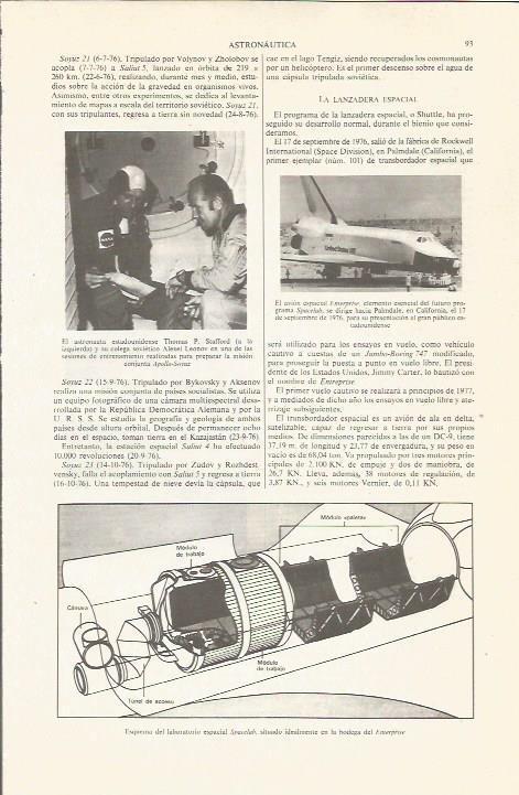 LAMINA ESPASA 35982: El astronauta Thomas P. Stafford 