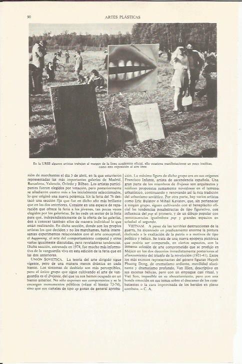 LAMINA ESPASA 35980: Artistas sovieticos