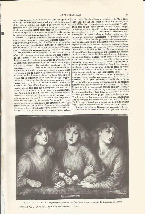 LAMINA ESPASA 35978: Rosa Triplex, por Dante Gabriel Rossetti