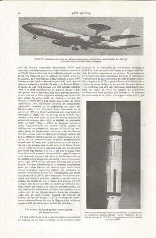 LAMINA ESPASA 35970: Boeing 707 y el SLBM tipo C-4