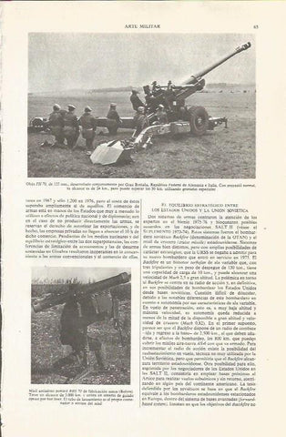 LAMINA ESPASA 35969: Obus FH-70 y misil portatil RBS 70
