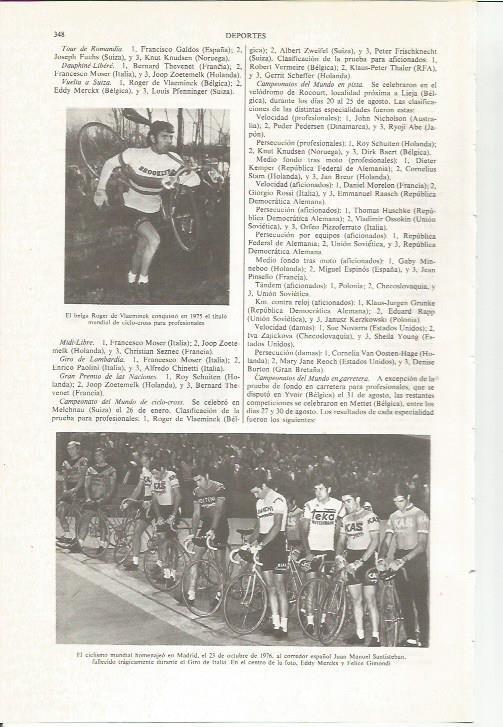 LAMINA ESPASA 35998: El ciclista Roger de Vlaerminck