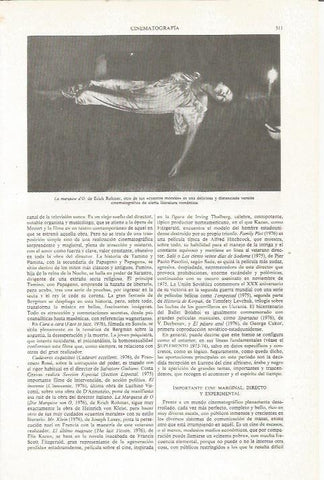 LAMINA ESPASA 35989: La marquise d'O, de Erich Rohmer