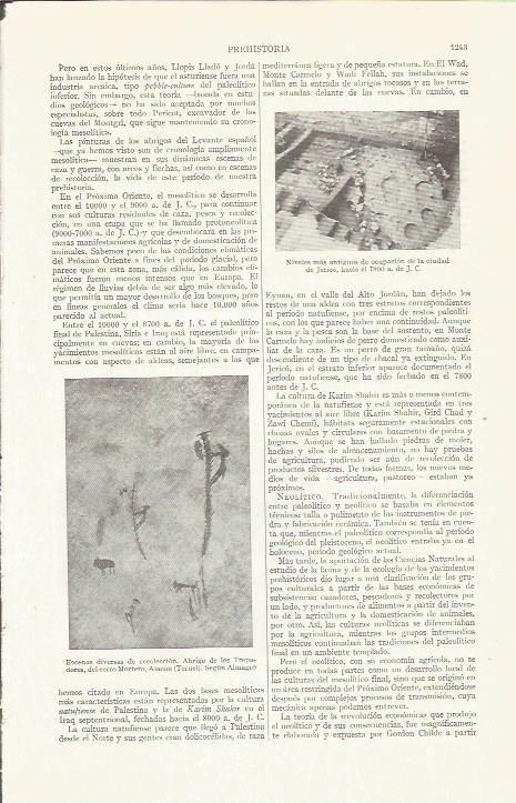 LAMINA ESPASA 35923: Restos de Jerico del 7800 a. C.
