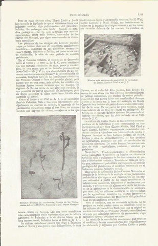 LAMINA ESPASA 35923: Restos de Jerico del 7800 a. C.