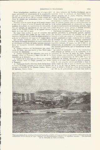 LAMINA ESPASA 35917: Central geotermica de Larderello, Italia