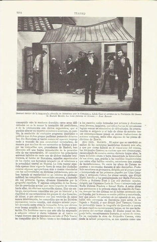 LAMINA ESPASA 35943: Teatro: Compañía Adria Gual en La bona persona de Sezuan