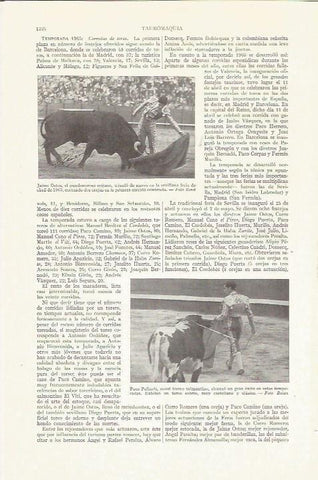 LAMINA ESPASA 35939: Los toreros Jaime Ostos y Paco Pallares