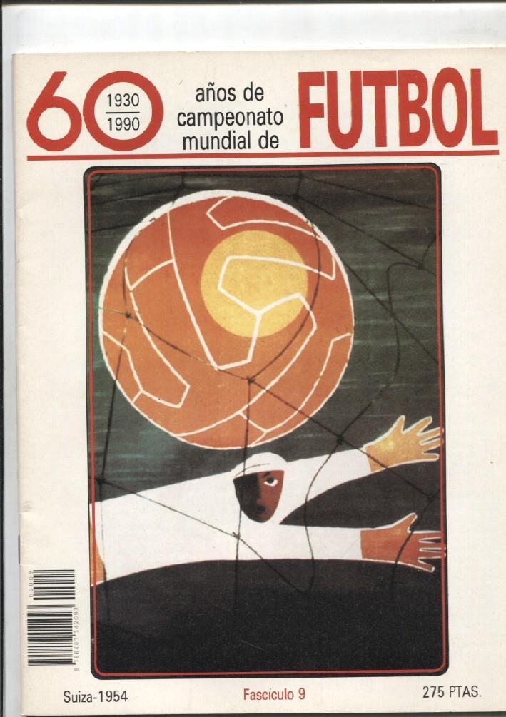 60 años de campeonato mundial de futbol 1930-1990, fasciculo 09: Suiza 1954