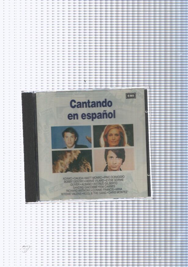 CD: Cantando en español: Adamo, Dalida, Mat Monro, etc