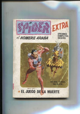 Vertice carton: Spider el hombre araña numero 21: El juego de la muerte