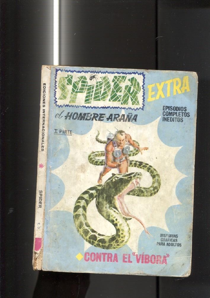 Vertice carton: Spider el hombre araña numero 23: Contra el vibora