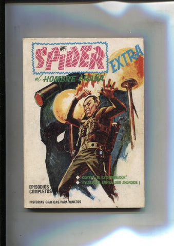 Vertice carton: Spider el hombre araña numero 02: Contra el exterminador-Vuelve el emperador Androide