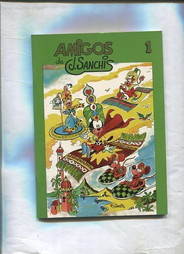 Amigos de Sanchis numero 1 (dedicatoria personal de Sanchis al dueño original en interior)