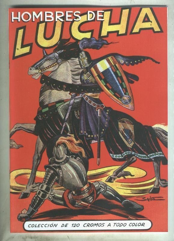 Facsimil: Album de cromos: Hombres de Lucha