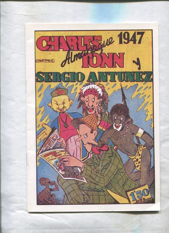 Facsimil: Charles Tonn y Sergio Antunez, almanaque 1947