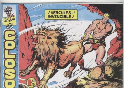 El Coloso facsimil numero 24: Hercules el invencible