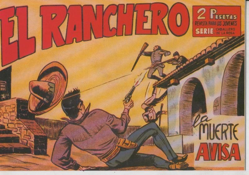 Facsimil: El Ranchero numero 12: La muerte avisa