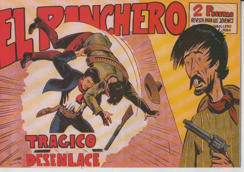 Facsimil: El Ranchero numero 25: Tragico desenlace