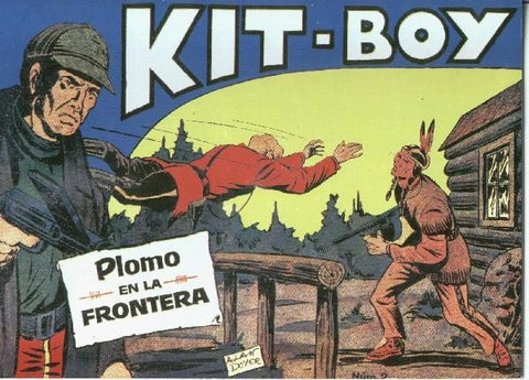 Facsimil: Kit Boy 2a serie, numero 02: Plomo en la frontera