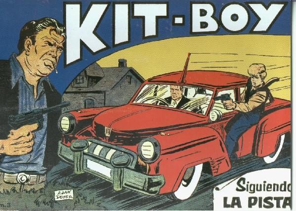 Facsimil: Kit Boy 2a serie, numero 03: Siguiendo la pista