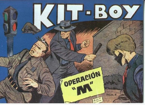 Facsimil: Kit Boy 2a serie, numero 04: Operacion M