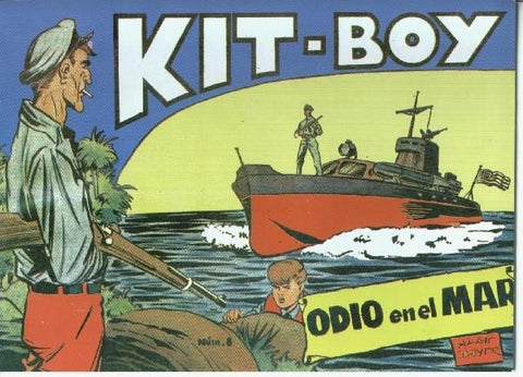 Facsimil: Kit Boy 2a serie, numero 08: odio en el mar