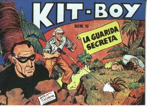 Facsimil: Kit Boy 2a serie, numero 10: La guarida secreta