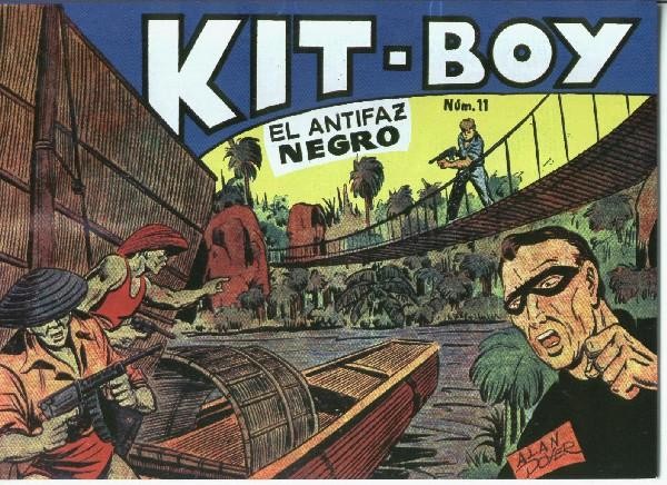 Facsimil: Kit Boy 2a serie, numero 11: El antifaz negro