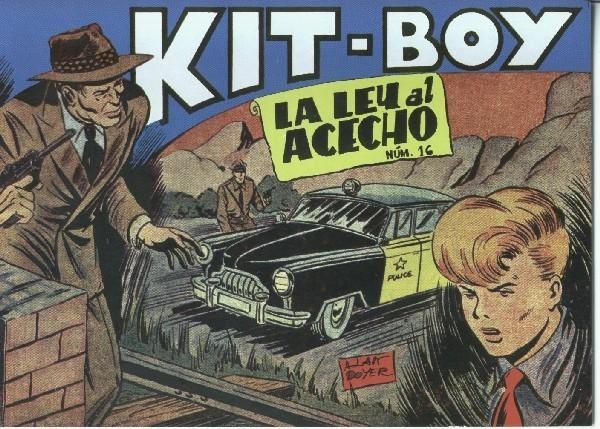 Facsimil: Kit Boy 2a serie, numero 16: La ley al acecho