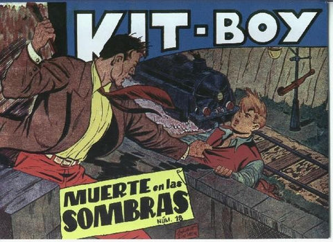 Facsimil: Kit Boy 2a serie, numero 18: Muerte en las sombras