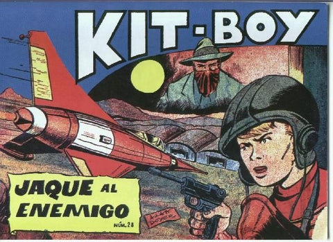 Facsimil: Kit Boy 2a serie, numero 28: Jaque al enemigo