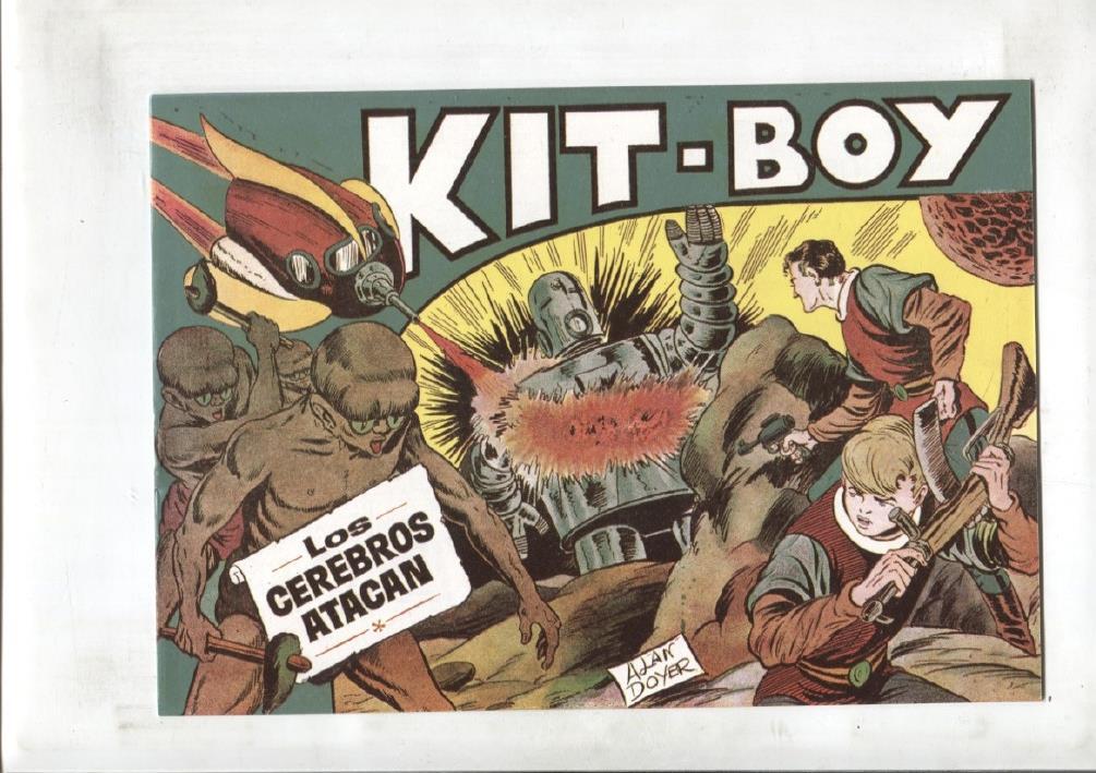 Facsimil: Kit Boy 1a serie, numero 07: Los cerebros atacan