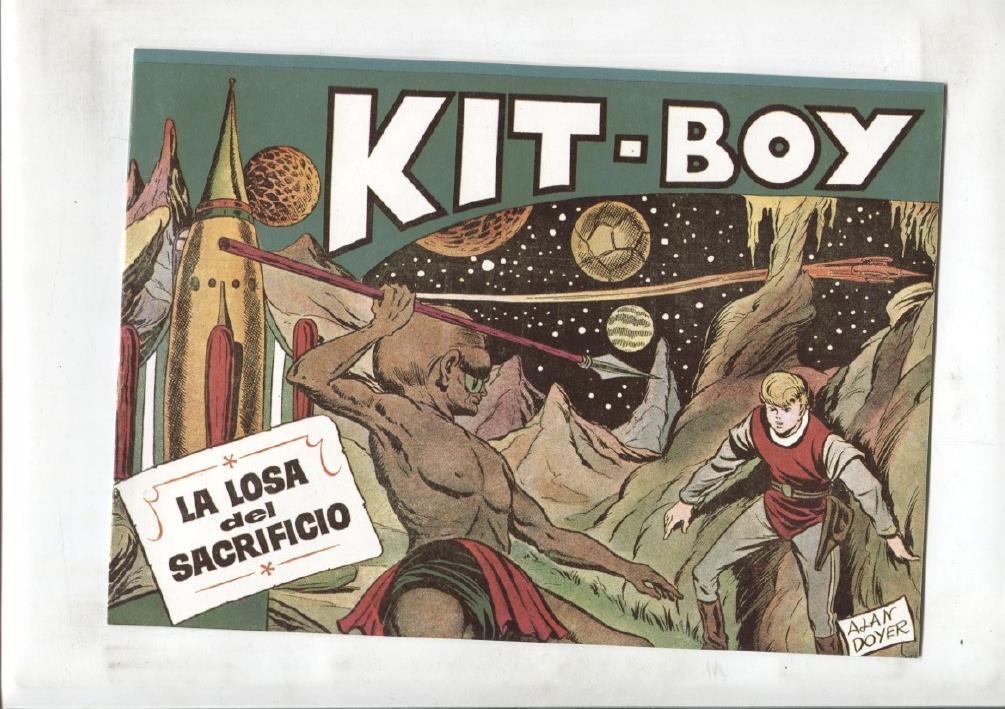 Facsimil: Kit Boy 1a serie, numero 08: La losa del sacrificio