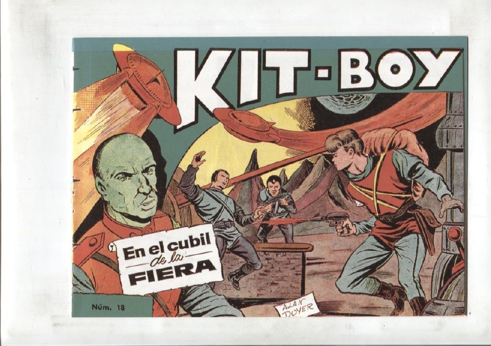 Facsimil: Kit Boy 1a serie, numero 18: En el cubil de la fiera