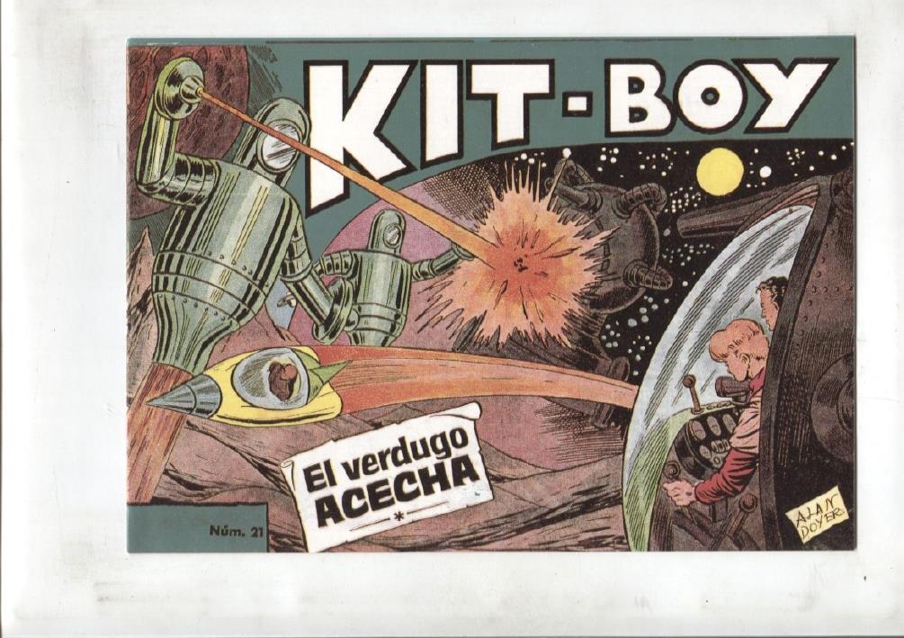 Facsimil: Kit Boy 1a serie, numero 21: El verdugo acecha