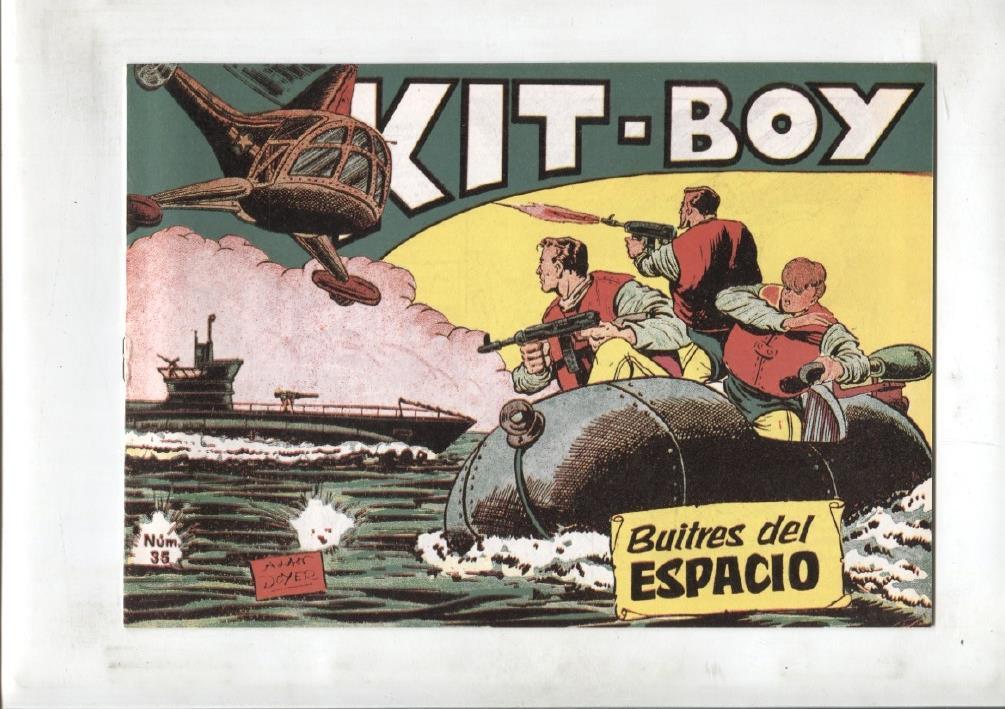 Facsimil: Kit Boy 1a serie, numero 35: Buitres del espacio