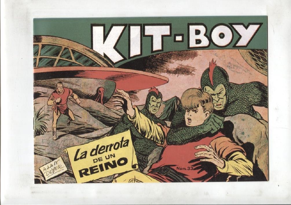 Facsimil: Kit Boy 1a serie, numero 33: La derrota de un reino