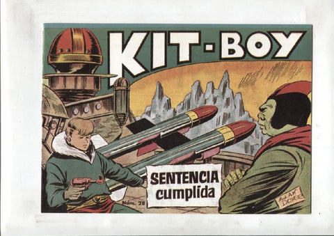 Facsimil: Kit Boy 1a serie, numero 28: Sentencia cumplida