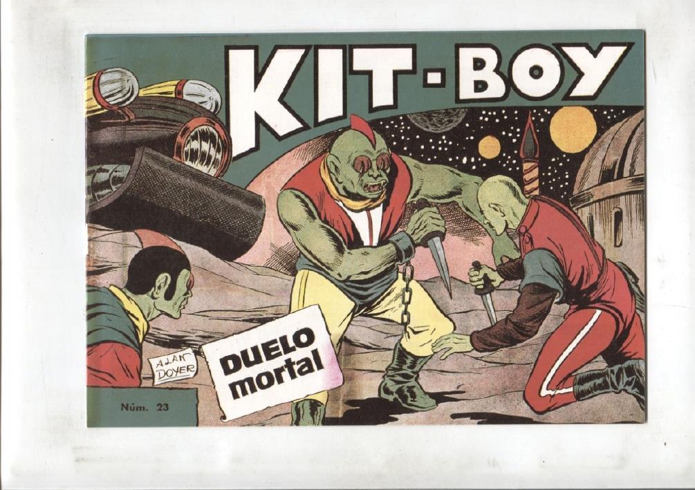 Facsimil: Kit Boy 1a serie, numero 23: Duelo mortal