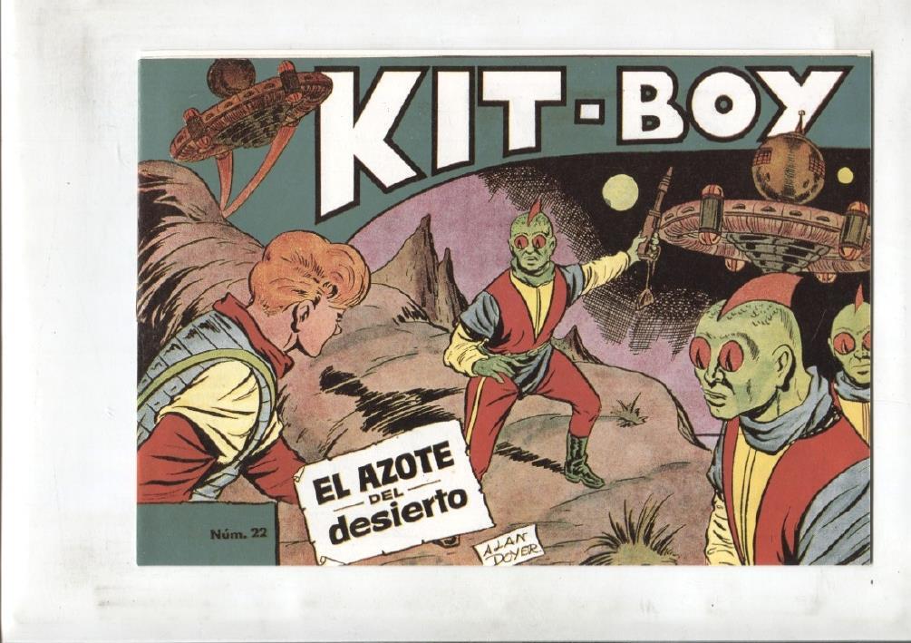 Facsimil: Kit Boy 1a serie, numero 22: El azote del desierto