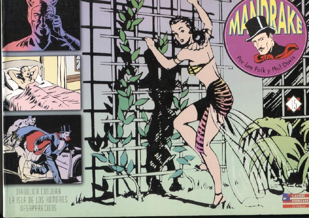 Mandrake volumen 15: Diabolica conjuta-La isla de los hombres desaparecidos