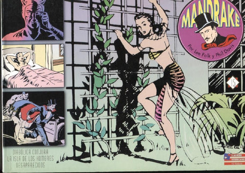 Mandrake volumen 15: Diabolica conjuta-La isla de los hombres desaparecidos