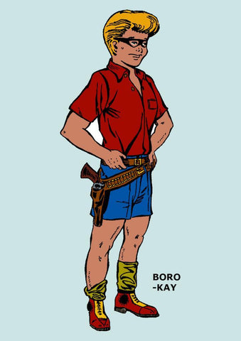 Poster DIN 4 numero 0171: Boro Kay, serie Clasicos Españoles