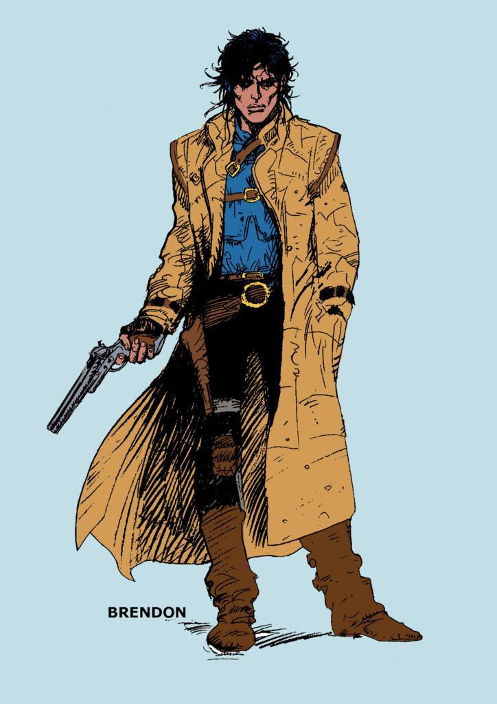 Poster DIN 4 numero 0174: Brendon, serie Clasicos Españoles