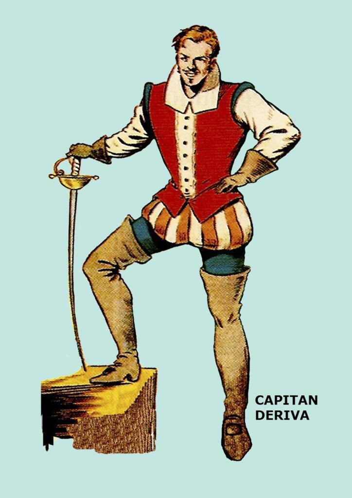 Poster DIN 4 numero 0175: Capitan Deriva, serie Clasicos Españoles