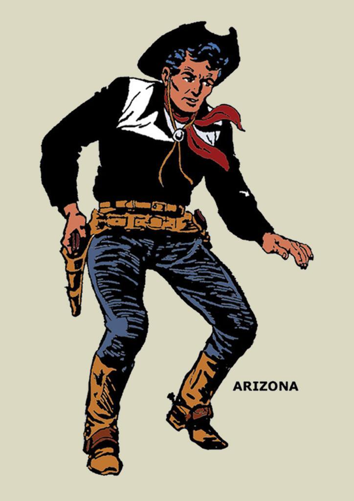 Poster DIN 4 numero 0178: Arizona de Armando, serie Clasicos Españoles
