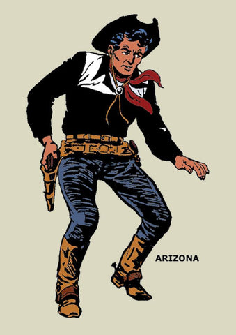 Poster DIN 4 numero 0178: Arizona de Armando, serie Clasicos Españoles