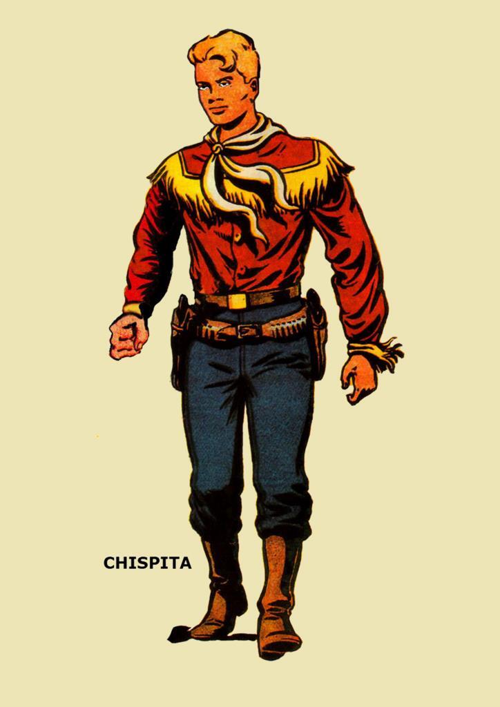 Poster DIN 4 numero 0181: Chispita de Ambros, serie Clasicos Españoles